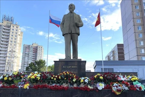 Памятник президенту Хо Ши Мину в России (Фото: ВИА)