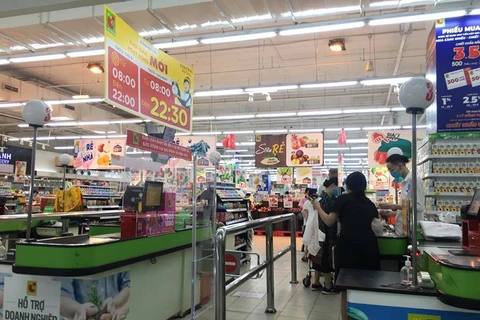 В одном супермаркете в Ханое. (Фото: ВИА)