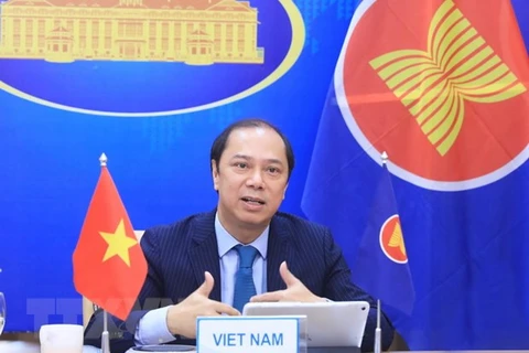 Заместитель министра иностранных дел Вьетнама Нгуен Куок Зунг. (Фото: ВИА)