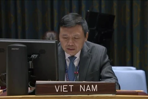 Посол Данг Динь Куи, глава постоянного представительства Вьетна при ООН. (Фото: ВИА)