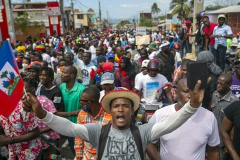Жители Гаити. (Фото: AP)