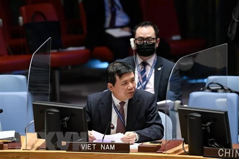 Посол Данг Динь Куи, глава делегации Вьетнама при ООН. (Фото: Кхак Хиеу/ВИА)