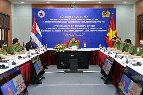 Министр То Лам выступает на конференции. (Источник: cand)