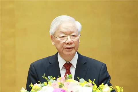 Генеральный секретарь ЦК КПВ партии Нгуен Фу Чонг (Фото: ВИA)