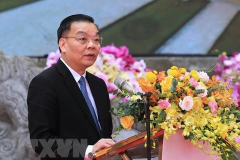 Все избранные на руководязие должности города Ханоя были утверждены премьер-министром. (На фото: Председатель Народного комитета Ханоя Тью Нгок Ань)