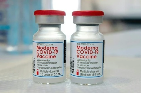 Вакцина Moderna от COVID-19. (Фото: AFP / ВИА)