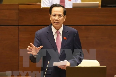 Министр труда, инвалидов войны и социального обеспечения Дао Нгок Зунг. (Фото: ВИА)