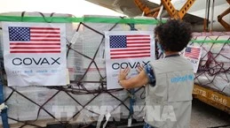Вторая партия из последней партии из более чем 3 миллионов доз вакцины COVID-19 Moderna, предоставленной США через центр COVAX, была передана Вьетнаму в конце 25 июля. (Фото: ВИА)