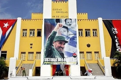 Казармы Монкада теперь становятся революционном памятником Кубы. (Источник: telesurtv.net)