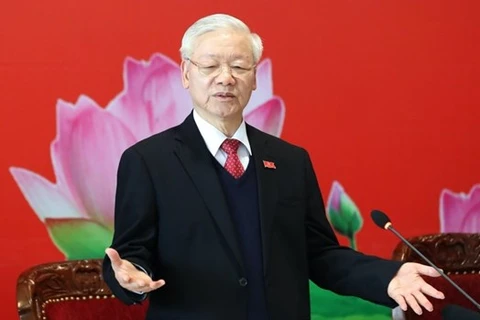 Генеральный секретарь партии Нгуен Фу Чонг (Фото: ВИA)