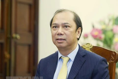 Заместитель министра иностранных дел Вьетнама НГуен Куок Зунг. (Фото: ВИА)