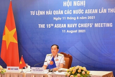 Контр-адмирал Чан Тхань Нгием (Фото: ВИА) 