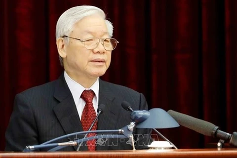 Генеральный секретарь ЦК КПВ Нгуен Фу Чонг (Фото: ВИA)