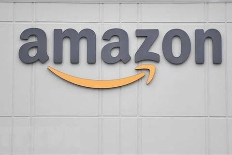 Логотип Amazon в распределительном центре в Нью-Йорке, США (Фото: AFP / ВИА)
