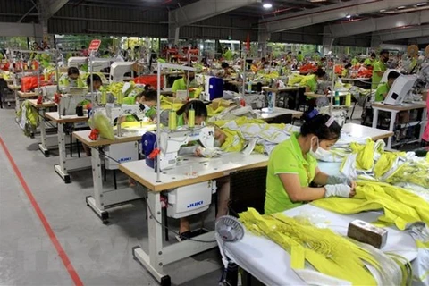 Швейная фабрика в провинции Тайбинь (Фото: ВИА)