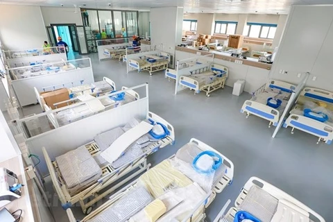 Больница для лечения коронавируса COVID-19 на 500 коек расположена в отделении Йеншо, района Хоангмай (Фото: ВИА).