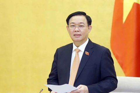  Председатель НС Выонг Динь Хюэ (Фото: ВИА)