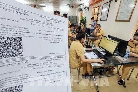 С 8 сентября в Ханое ужесточатся правила въезда (Фото: ВИА) 