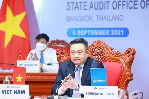 Государственный аудитор Вьетнама - председатель ASOSAI на срок 2018-2021 гг. Чан Ши Тхань. (Фото: ВИА)