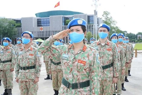Члены полевого госпиталя № 2 Вьетнама. (Фото: ВИА) 
