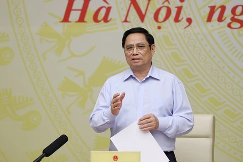 Премьер-министр Фам Минь Тьинь. (Фото: ВИА)
