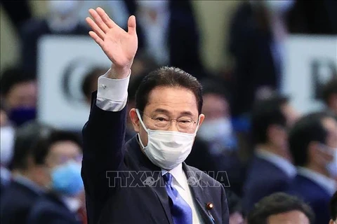 Новый председатель Либерально-демократической партии Японии Кишида Фумио. (Фото: AFP/ВИА)