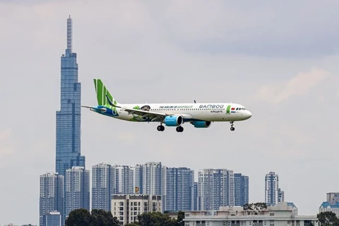 Bamboo Airways планирует возобновить обслуживание на некоторых внутренних рейсах с 10 октября (фото любезно предоставлено Bamboo Airways)