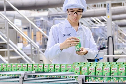 Несмотря на сложное развитие эпидемии Covid-19, Nestlé все же увеличила свой инвестиционный капитал на 132 миллиона долларов США. (Фото: congthuong.vn)
