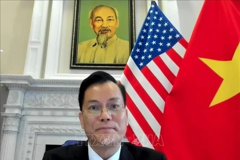 Посол Вьетнама в США Ха Ким Нгок. (Фото: ВИА)