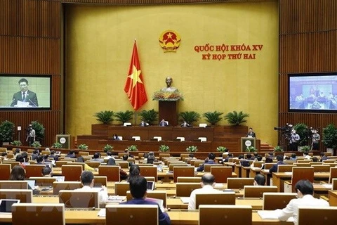 Вторая сессия Национального собрания 15-го созыва. (Фото: ВИА)