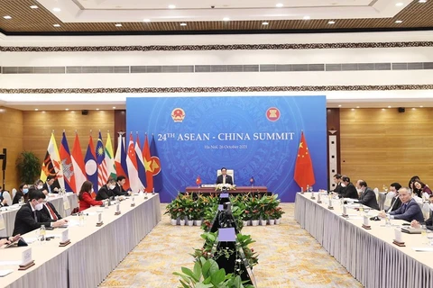 24-й саммит АСЕАН-Китай. (Фото: ВИА)