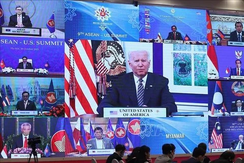 9-й саммит АСЕАН-США прошел 26 октября в режиме видеоконференцсвязи. (Фото: ВИА)