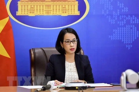Заместитель официального представителя МИД Фам Тху Ханг. (Фото: ВИА) 
