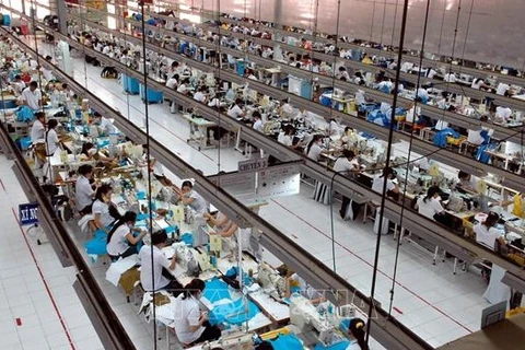 Tien Thuan Garment Co., Ltd (Ninh Thuan) производит швейную продукцию для экспорта на рынок США. (Фото: ВИА)
