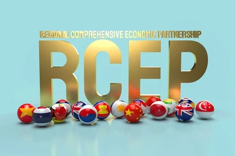 Соглашение о всеобъемлющем региональном экономическом партнерстве (ВРЭП) официально вступит в силу с 1 января следующего года. (Фото: vtv.vn) 