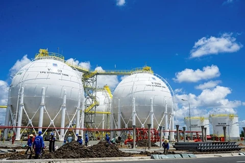 Акционерная газовая корпорация PetroVietnam Gas (PV GAS) вошла в пятерку предприятий с рыночной капитализацией более 10 млрд. долл. США в ноябре. (Фото: ВИА) 