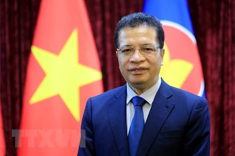 Посол Данг Минь Кхой. (Фото: ВИА)