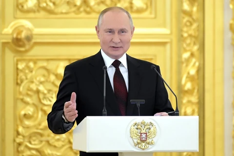 Президент РФ В. Путин. (Фото: baoquocte.vn)