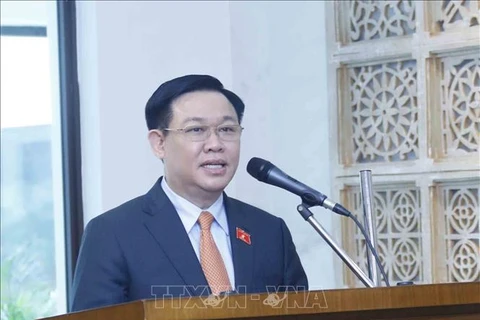 Председатель Национального собрания Выонг Динь Хюэ. (Фото: Зоан Тан/ВИА)