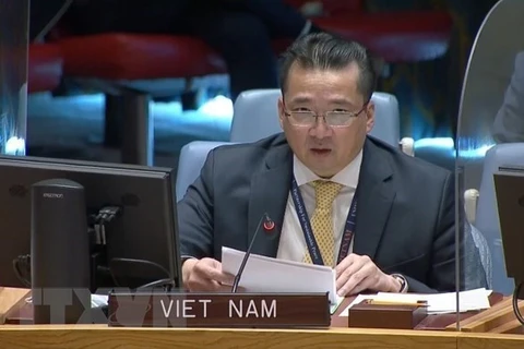 Посол Фам Хай Ань, временный поверенный в делах Вьетнама в ООН. (Фото: ВИА) 