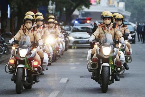 В Ханое объявлен «Год безопасности дорожного движения 2022» (Фото: ВИА) 