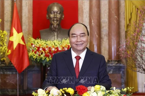 Президент Нгуен Суан Фук. (Фото: ВИА)