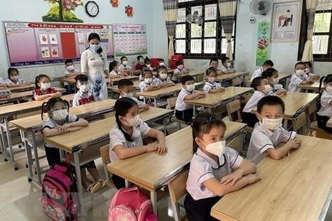 Детские сады и начальные школы в Хошимине возобновляют очные занятия 14 февраля. (Фото: ВИА)