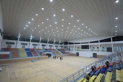 Дворец спорта Шокшон станет местом проведения соревнований по боевым искусствам Вовинам на 31-х Играх Юго-Восточной Азии. (Фото: ВИА)