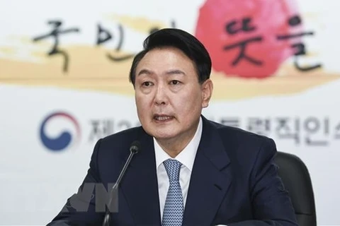 Избранный президент Республики Корея Юн Сок Ёль. (Фото: Yonhap/ВИА)