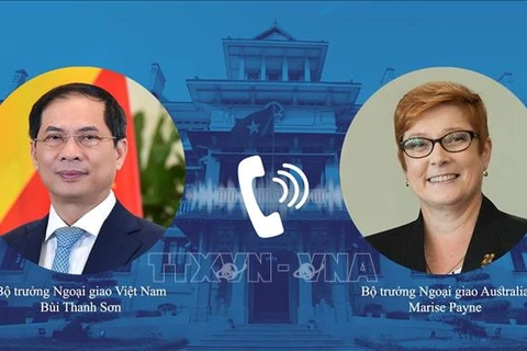 Министр иностранных дел Буй Тхань Шон провел телефонный разговор с министром иностранных дел Австралии Марис Пейн. (Фото: ВИА)
