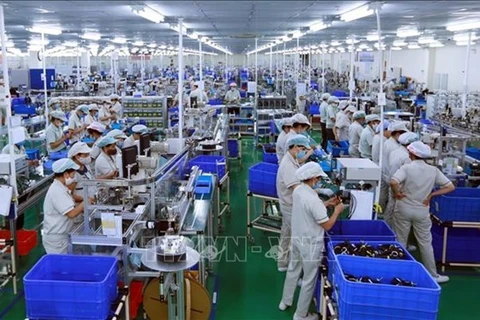 Рабочие фирмы с японским капиталом во Вьетнаме (Фото: ВИА) 