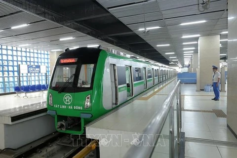 Железнодорожная городская линия Катлинь - Хадонг. (Фото: ВИА)