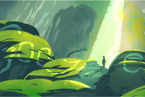 Google Doodle 14 апреля чествует пещеру Шондоонг. (Фото: Google)