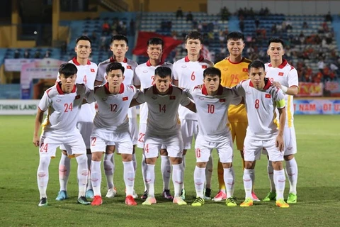 Футбольная команда Вьетнама U23 (Фото: Федерация футбола Вьетнама)